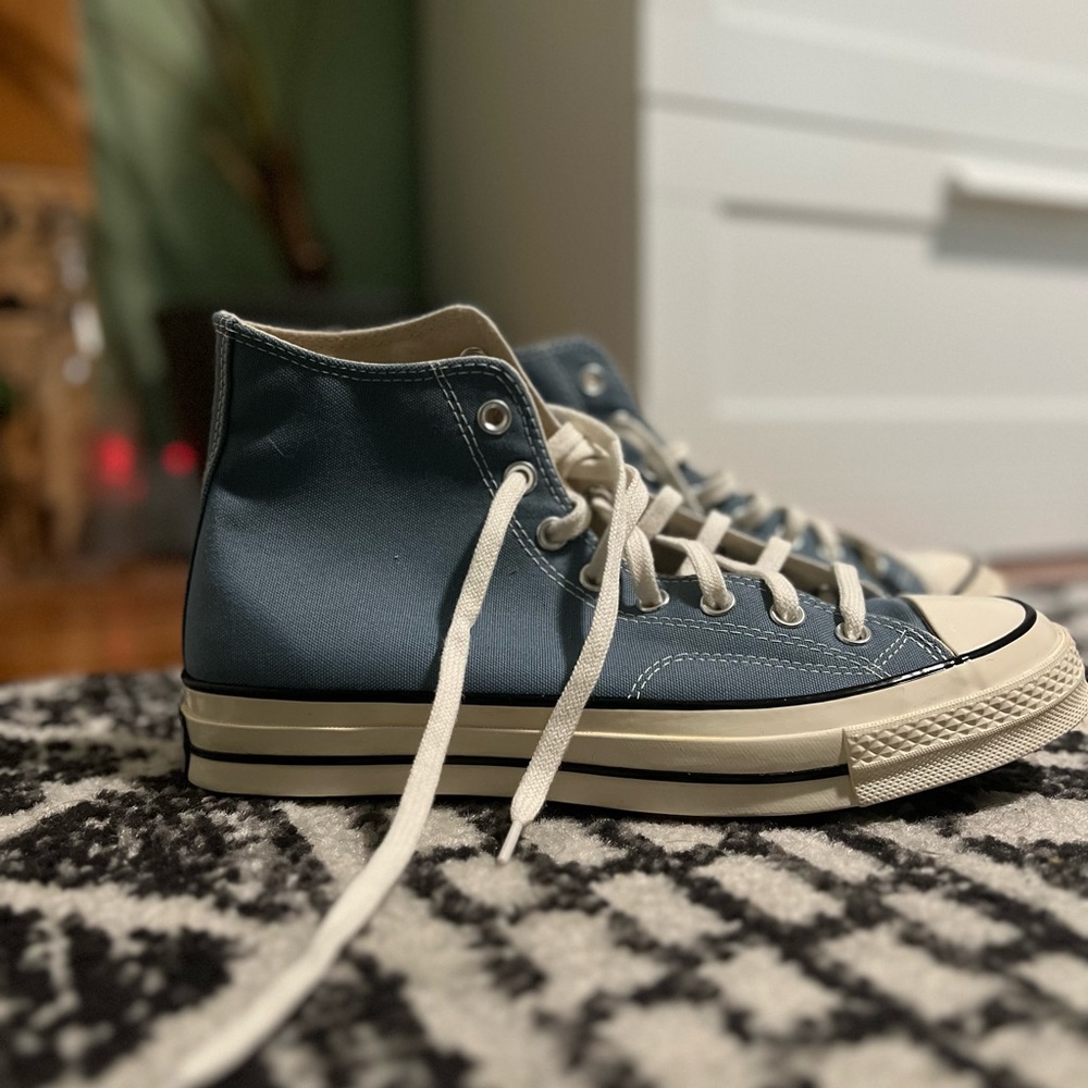 Light Blue Converse Chuck 70s